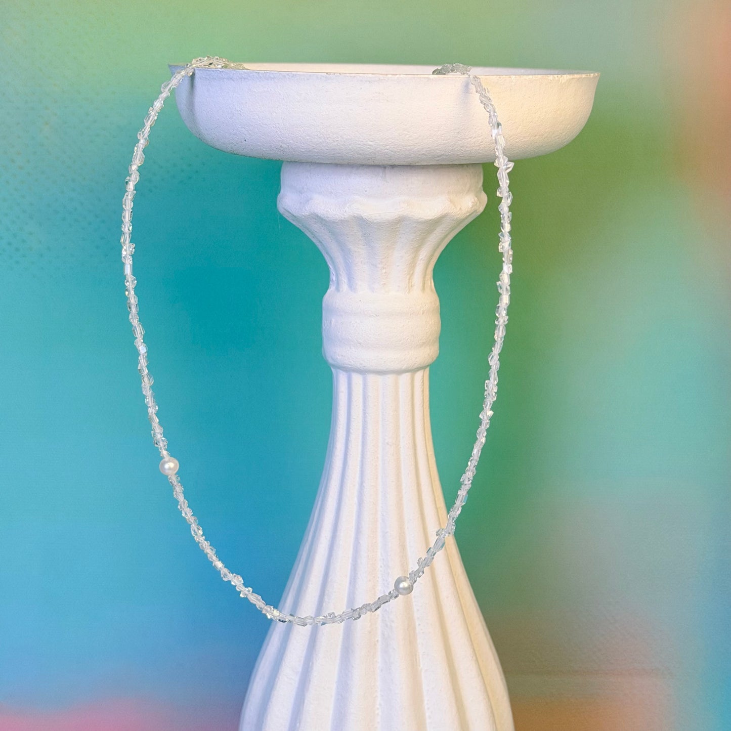 Herkimer Fresh Water Pearl Choker