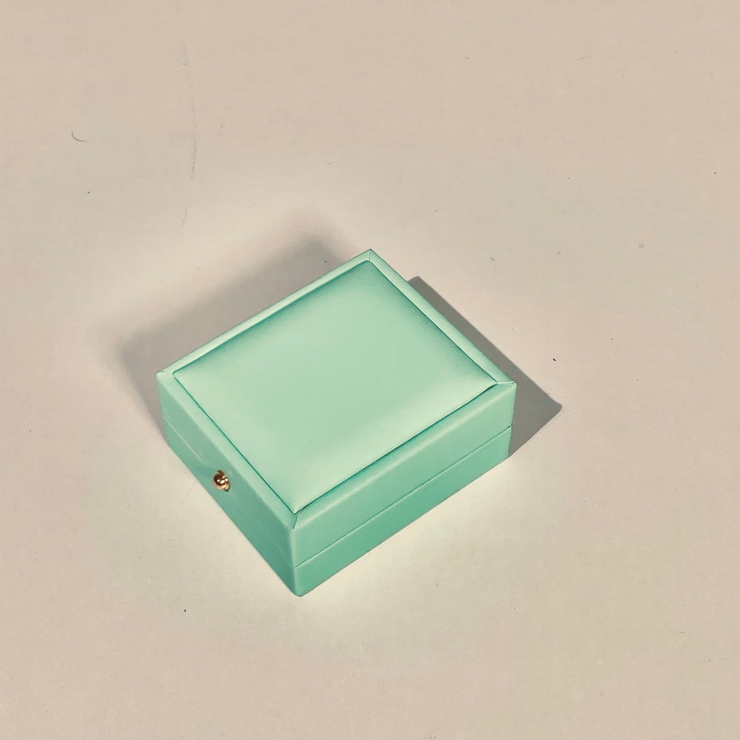 Cushioned Teal Gift Jewelry Boxes