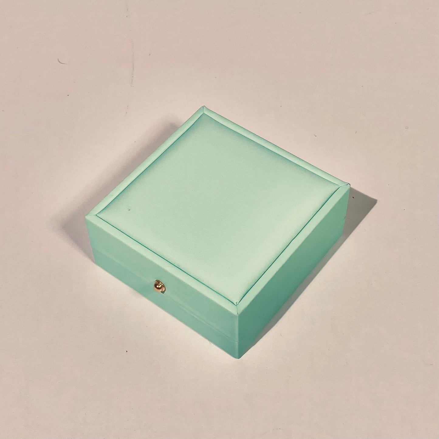 Cushioned Teal Gift Jewelry Boxes