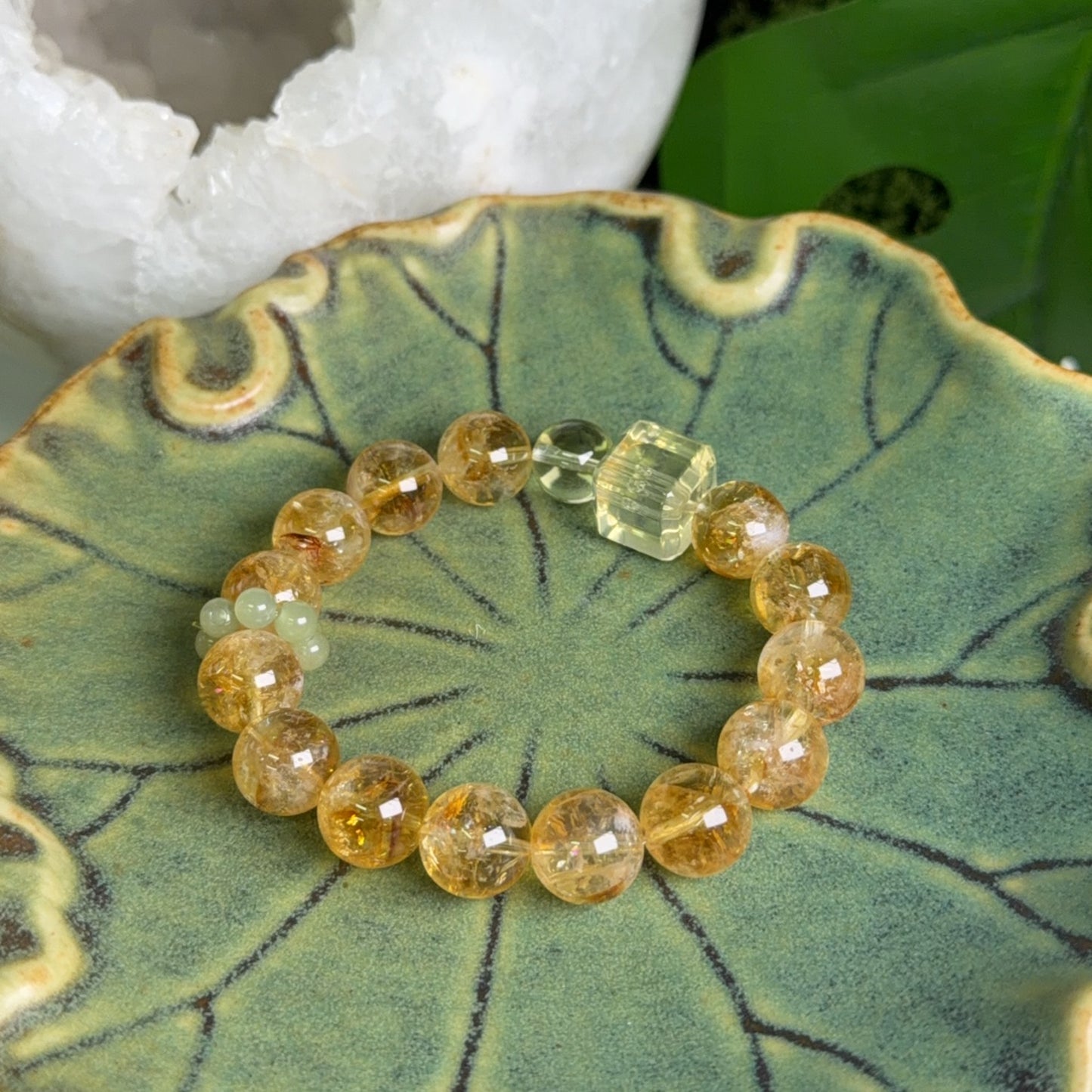 DIY Citrine Bracelet