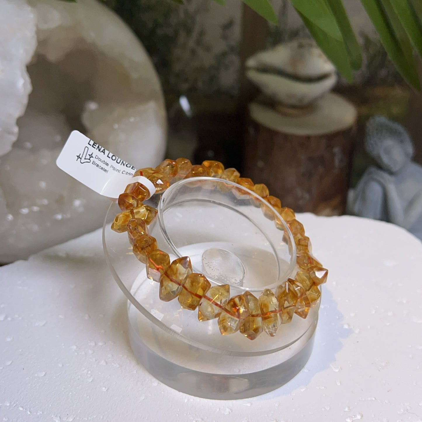 Double Point Citrine Bracelet
