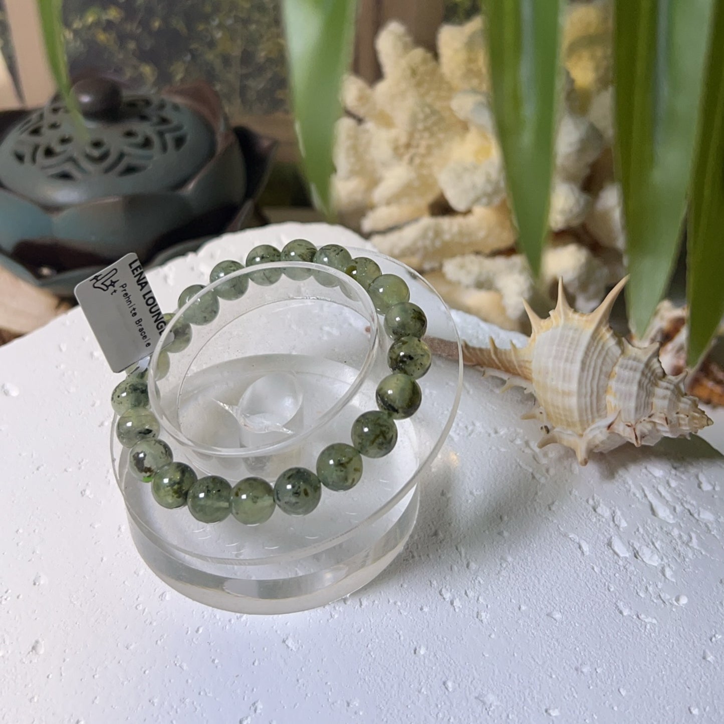 Prehnite Bracelet 10mm