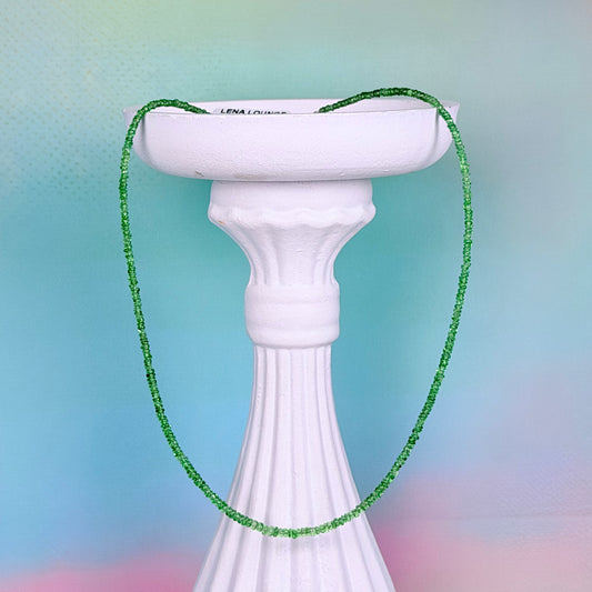 Tsavorite Gemstone Necklace