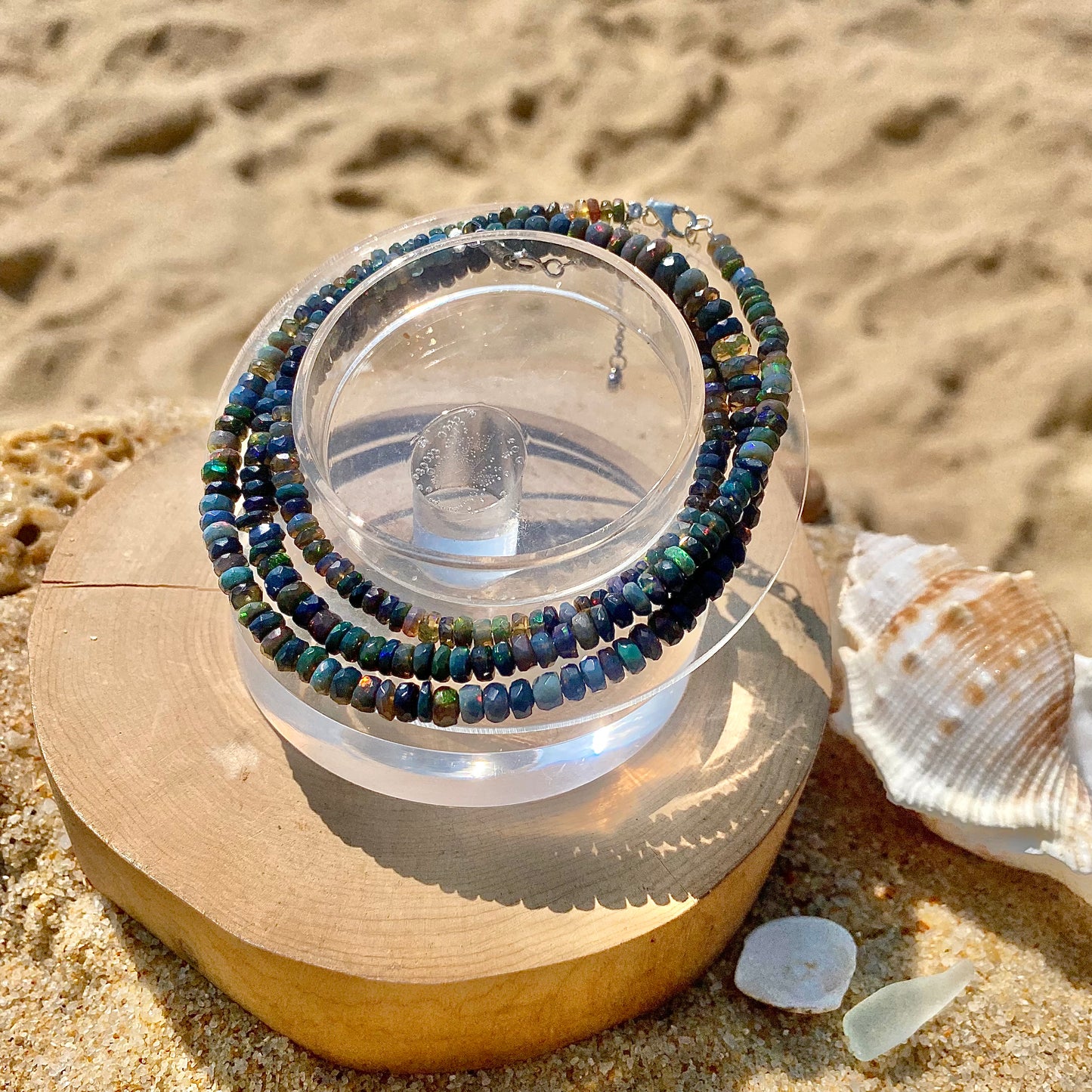 Black Opal Jewelry Gift Set