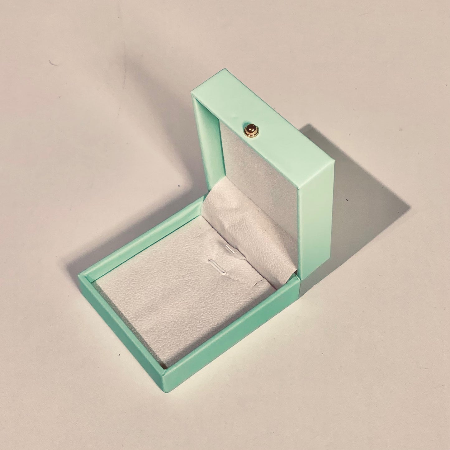 Cushioned Teal Gift Jewelry Boxes