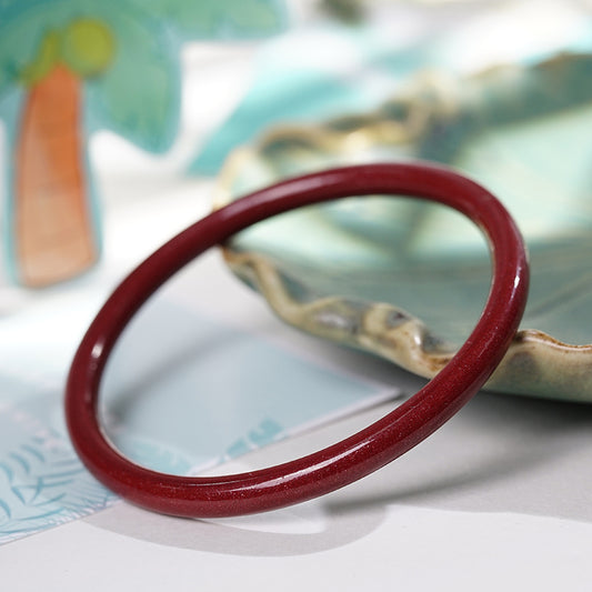 Purple Cinnabar Bangle (Princess)