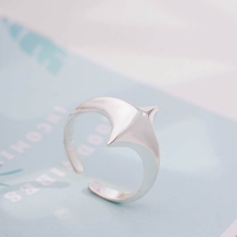 S925 Star Adjustable Ring