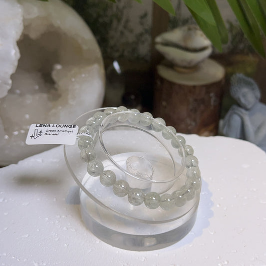Green Amethyst Bracelet