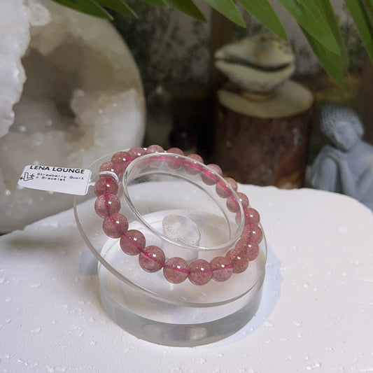 Strawberry Quartz Bracelet