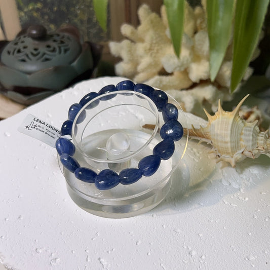 Blue Kyanite Hear Shape Bracelet