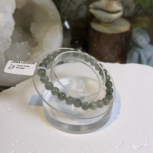 Green Rutile Bracelet