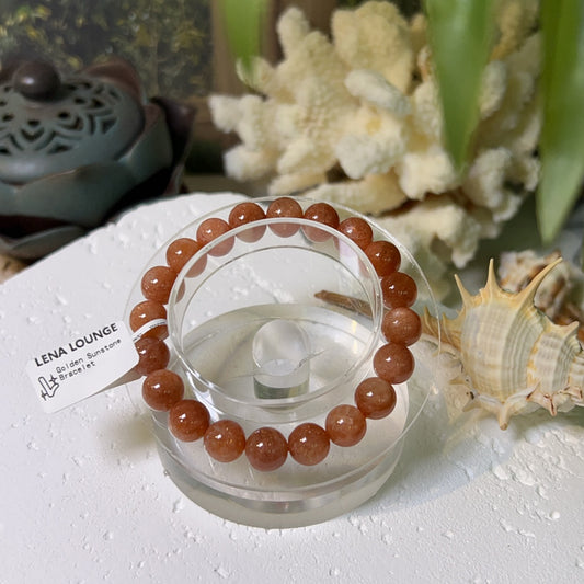 Golden Sunstone Bracelet 10mm