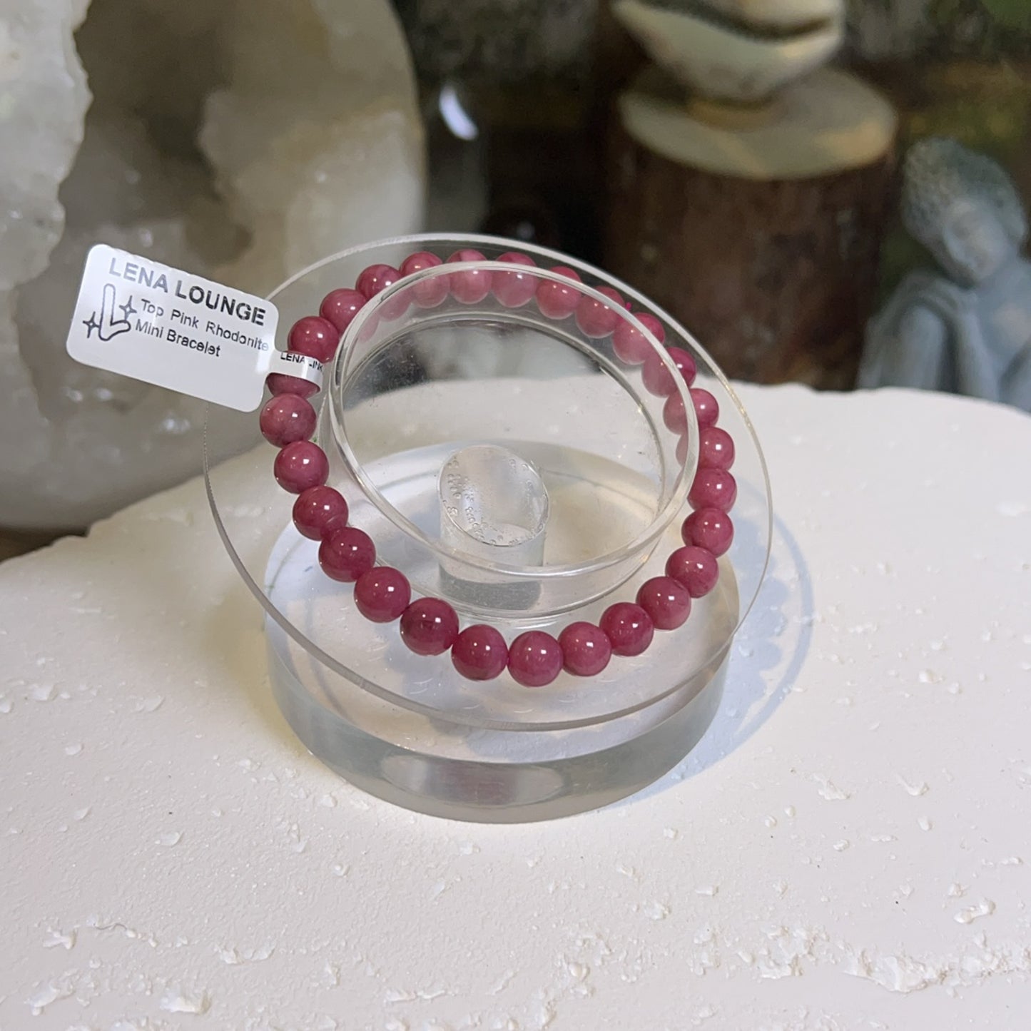Top Pink Rhodonite Mini Bracelet