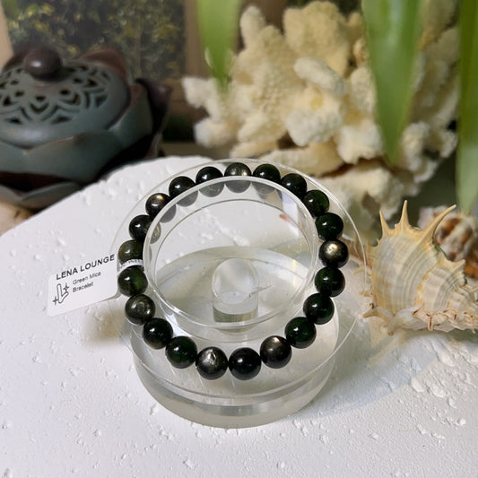 Green Mica Bracelet