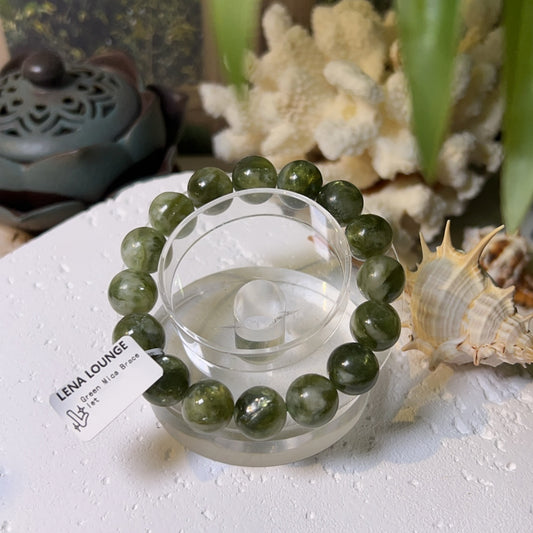Green Mica Bracelet