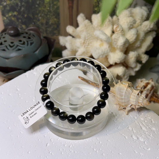 Golden Obsidian Bracelet