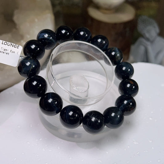 Blue Tiger Eye (L) Bracelet 15mm