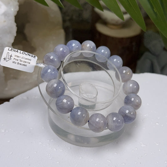 Milan (Crystal) Pink Tanzanite Mix Bracelet 13mm