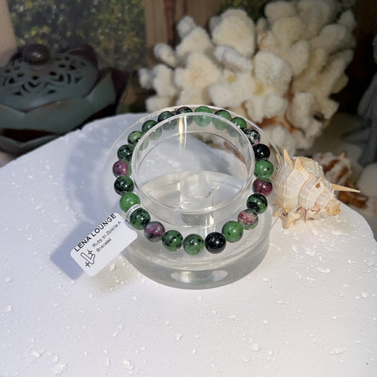 Ruby In Zoisite Bracelet